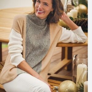 Soft Surroundings Rosahoya wool alpaca blend sweater Size 2X